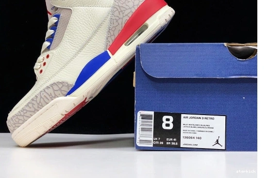 136064-140 International Flight Retro 136064-140 Jordan 3  0716